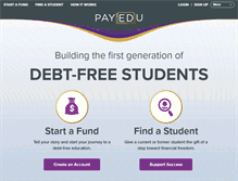 Tablet Screenshot of payedu.com